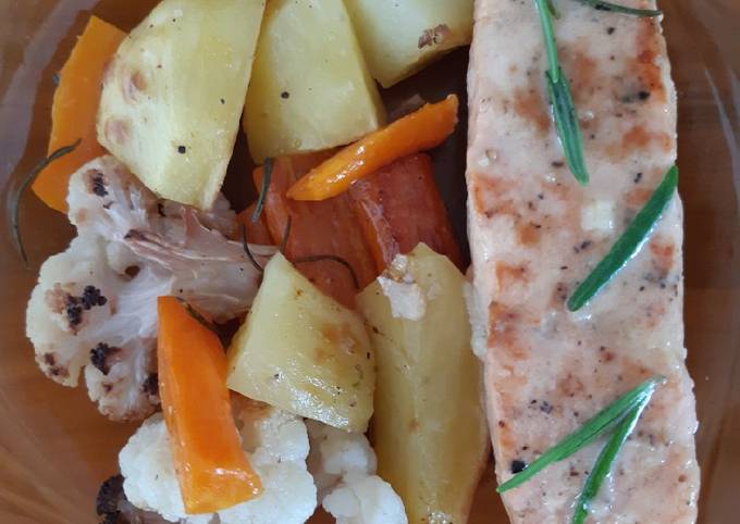 Lachs mit leckerer Marinade