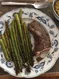California Farm Asparagus in Steak Juice