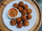 हाई-प्रोटीन क्रिस्पी सोया बॉल्स Protein-packed Crispy Soya Balls