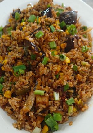 A picture of FRIED RICE - “SPICY & FLAVOUR PACKED”.