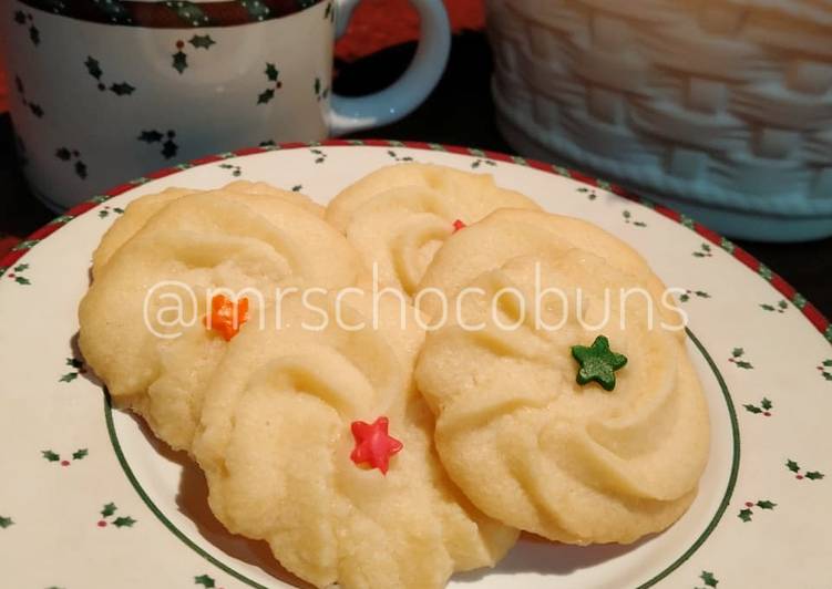 Resep Butter Cookies, Menggugah Selera