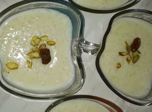 صورة لوصفة رز بحليب