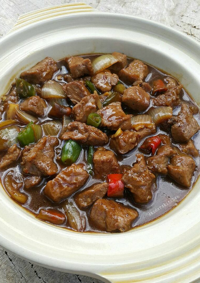 Foto resep Sapi Lada Hitam