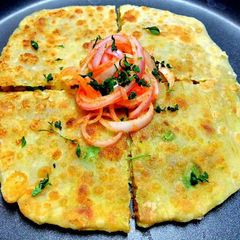 Soya Mughalai Parantha A picture of Soya Mughalai Parantha.