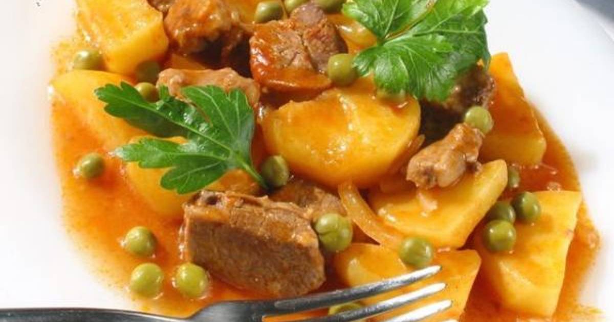 Овощное рагу с мясом и картошкой и капустой рецепт с фото