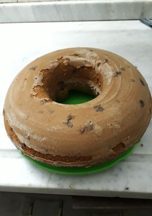 Una foto de Torta con pepas de chocolates