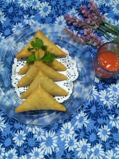 Foto resep Samosa Ayam Kari