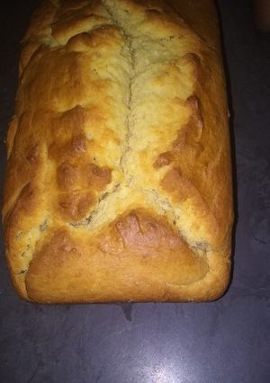 A picture of Eggless Vanilla Loaf.