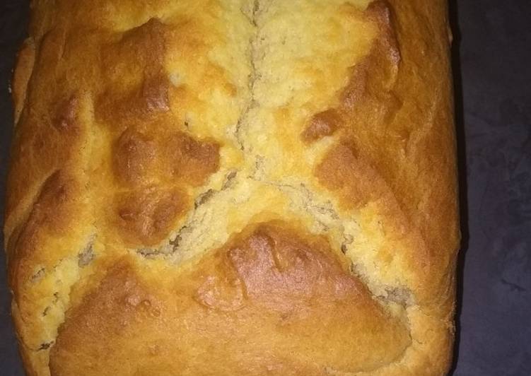 Eggless Vanilla Loaf