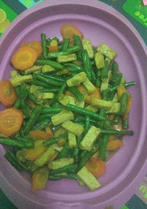 Foto resep Tumis kacang panjang