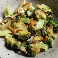 Pan-fried Broccoli & Cheese with Anchovy A picture of Pan-fried Broccoli & Cheese with Anchovy.