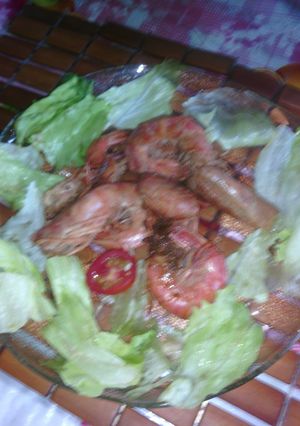 A picture of Fried prawns.