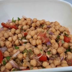 A picture of Chana chat.