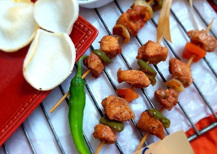 How to Prepare Grilled Shaslik stick in 29 Minutes for Young Wife