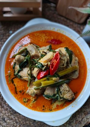 Gambar Ayam Masak Lemak Kangkung