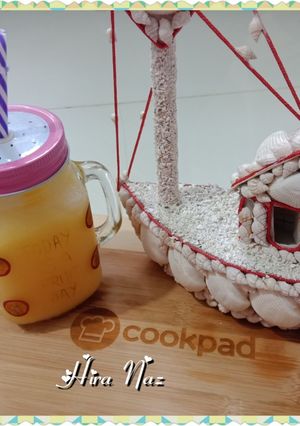 A picture of Mango shake.
