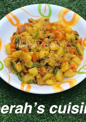 A picture of Veggies potatoes.