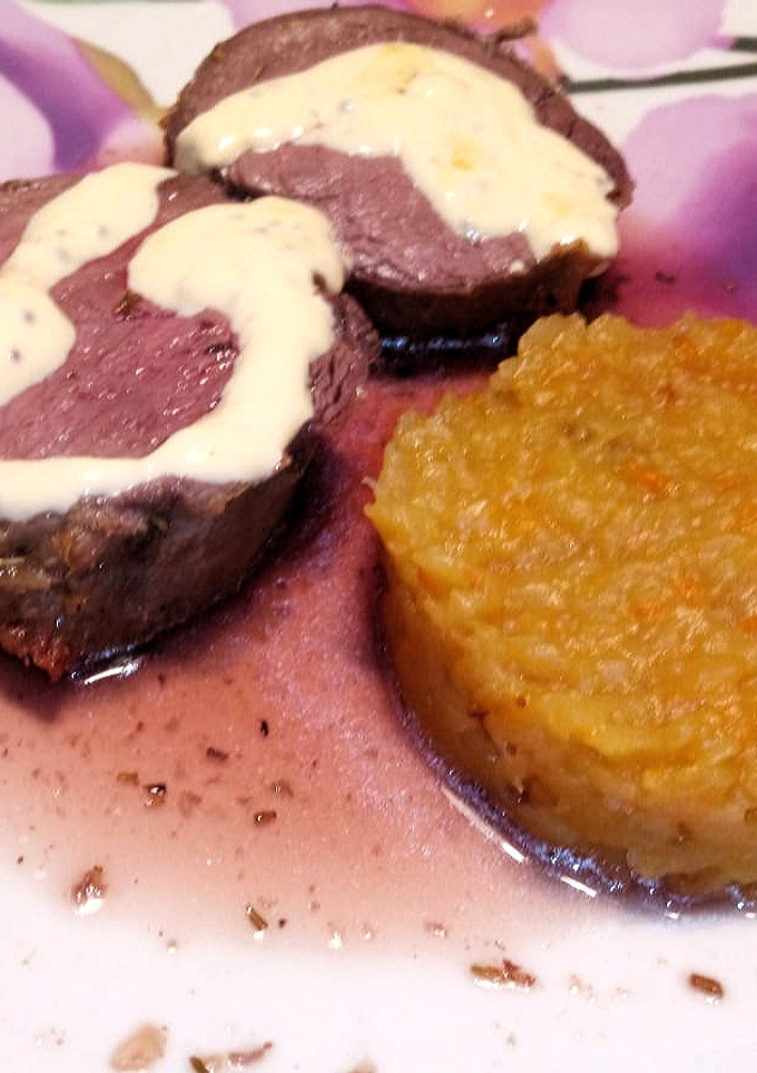 Una foto de Lomo de ternera asado (muy jugoso)