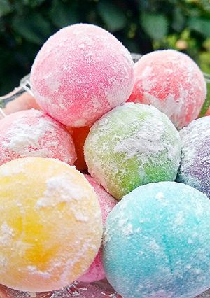Foto resep Bola-Bola Susu Pelangi