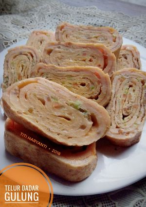 Foto resep Telur Dadar Gulung