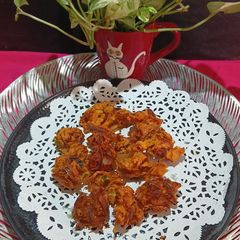 A picture of Crispy Onion Pakoda.