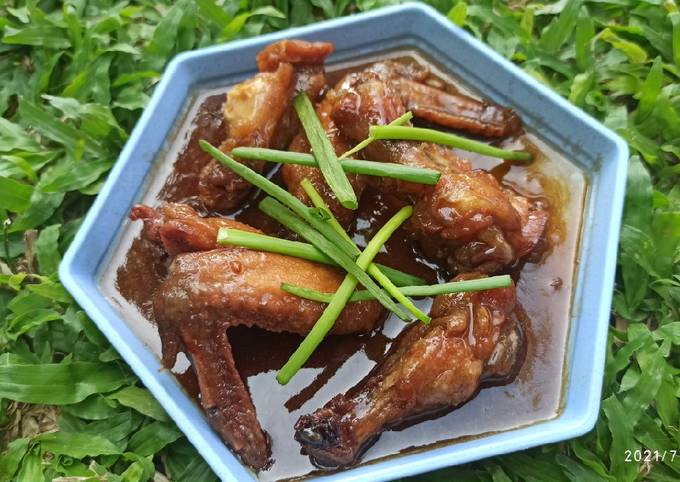 Langkah Mudah untuk Membuat 28. Ayam Saos Inggris yang Enak Banget