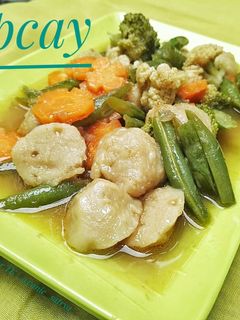 Foto resep Capcay Bakso