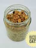Milk Peanut Butter Overnight Oats