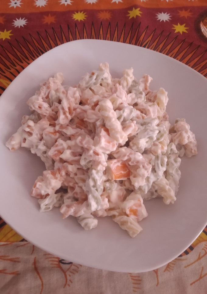 Una foto de Ensalada Espirales
