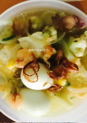 Foto resep Sop Udang Tahu Telur Puyuh