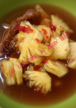 Foto resep Rujak kuah nanas