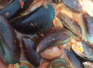 Foto resep Kerang Ijo dan kerang batik saos pedas manis berkuah maknyuus