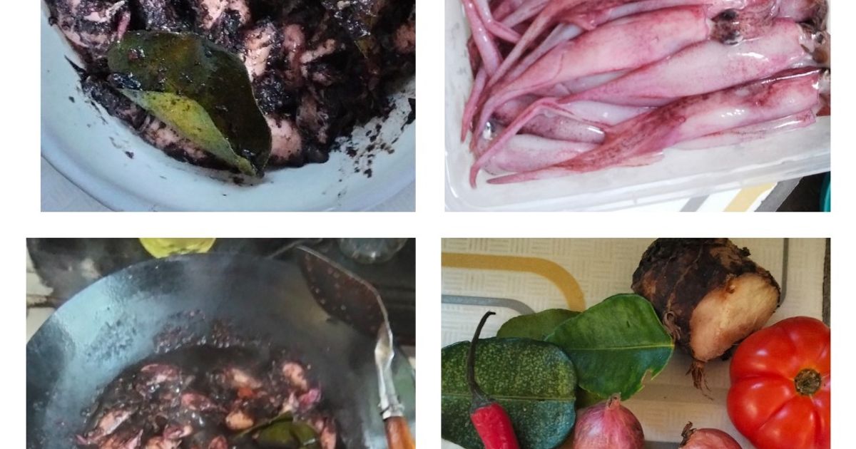 Cumi Hitam / Cumi bumbu geseng muanntuuull