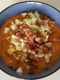 Una foto de Salmorejo en Thermomix