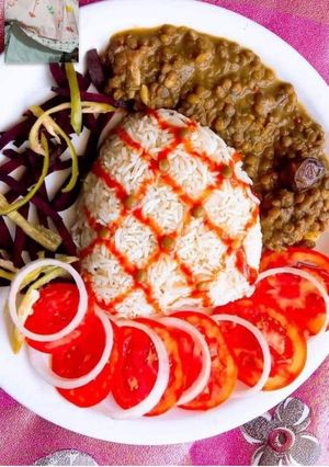 A picture of Masar chawal.