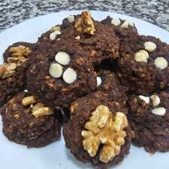 Una foto de Galletas de lentejas y chocolate