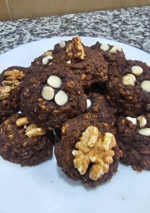 Una foto de Galletas de lentejas y chocolate