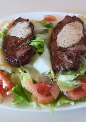 Foto principal de Solomillo de ternera con salsa al Jerez