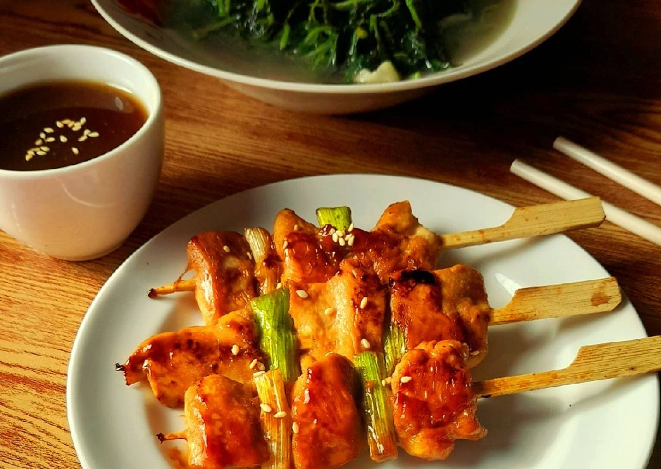 Yakitori(sate ayam khas Jepang)