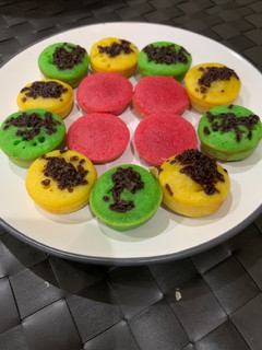 Foto resep Kue Cubit rainbow
