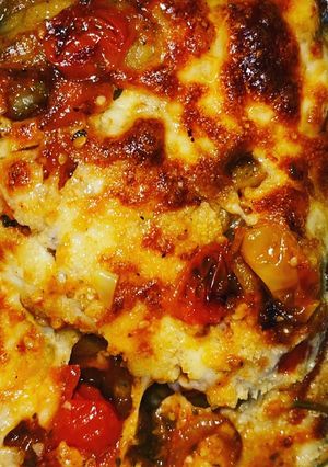 Une photo de Gratin d’aubergines à la Parmigiana