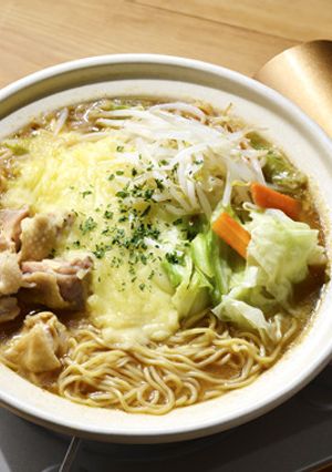 A picture of Miso Cheese-Style Simmered Ramen.