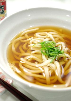A picture of Easy ▶ Kansai-Style ◀ Osaka Dotonbori Kake Udon.