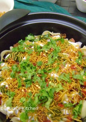 A picture of Pasta Chaat.