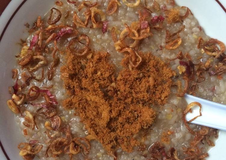 Resep Bubur nasi korea, Enak