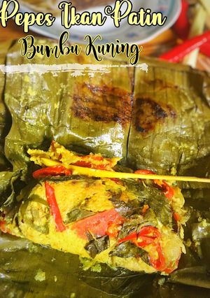Foto resep Pepes Ikan Patin Bumbu Kuning