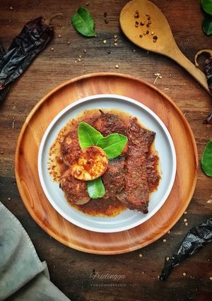 Foto resep Haruan masak habang/sambal bali ikan gabus