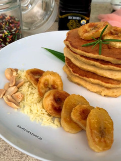 Foto resep Banana Oats Pancakes - Gluten free