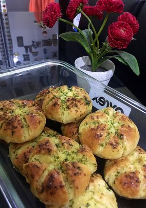 Foto resep Korean Garlic Cheese Bread