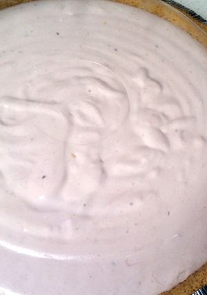 A picture of Frozen Yogurt Pie.
